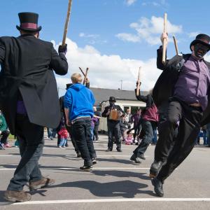 Queens Jubilee. Mummers.Low res JPG 6880